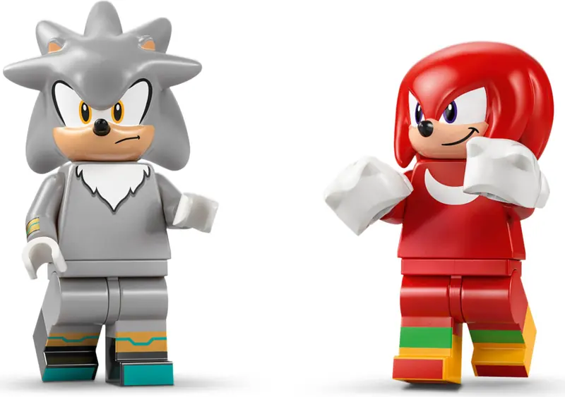 LEGO 77118 Silver w samochodzie kontra Knuckles w monster trucku zdjęcie 6