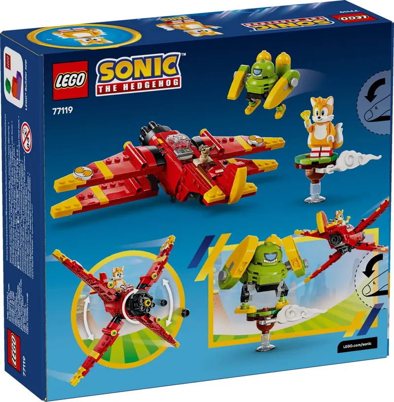 LEGO 77119 Tails i Tornado-1 zdjęcie 2