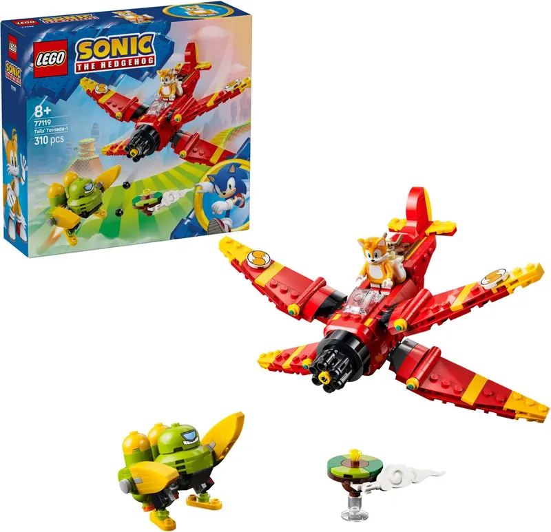 LEGO 77119 Tails i Tornado-1 zdjęcie 4