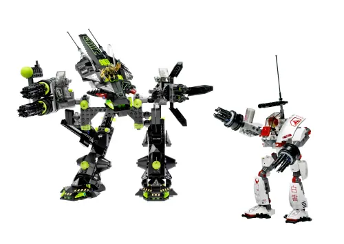 LEGO 7713 Bridge Walker kontra White Lightning