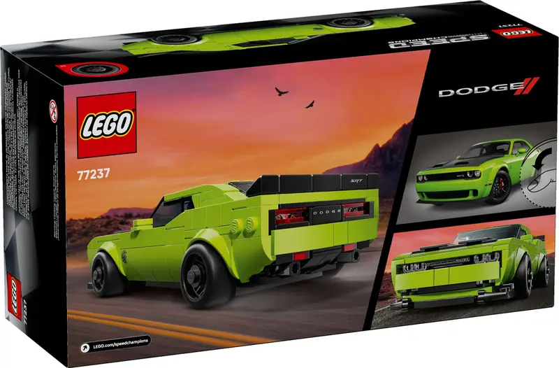 LEGO 77237 Samochód sportowy Dodge Challenger SRT Hellcat zdjęcie 2