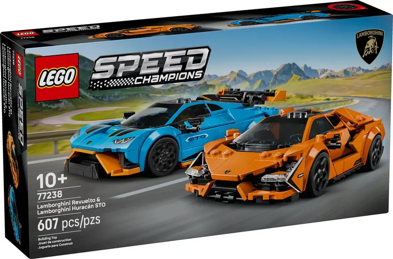 LEGO 77238 Lamborghini Revuelto i Huracán STO zdjęcie 2