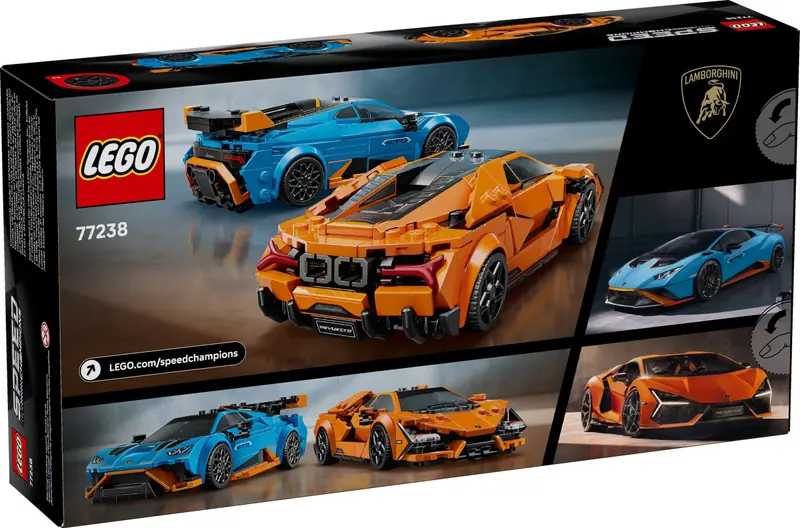 LEGO 77238 Lamborghini Revuelto i Huracán STO zdjęcie 3