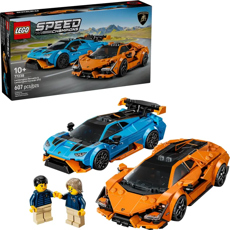 LEGO 77238 Lamborghini Revuelto i Huracán STO zdjęcie 4