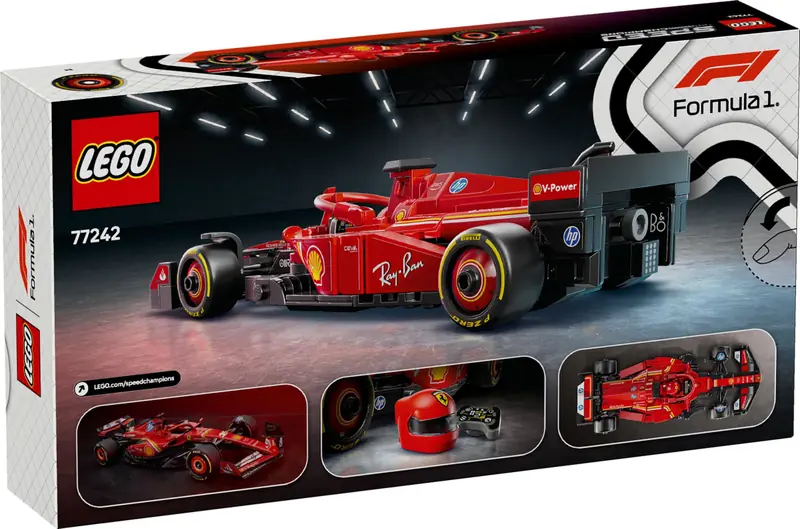 LEGO 77242 Bolid F1 Ferrari SF-24 zdjęcie 4