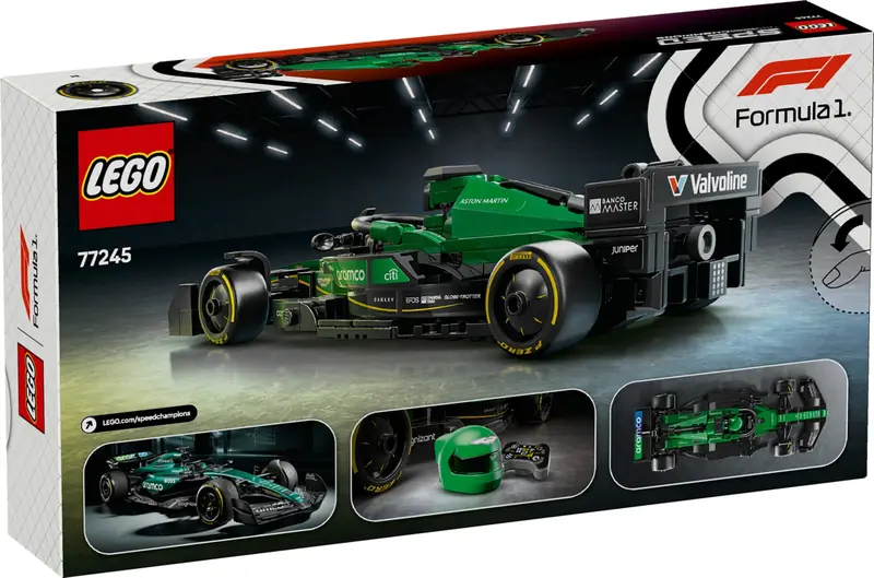 LEGO 77245 Bolid F1 Aston Martin Aramco AMR24 zdjęcie 5