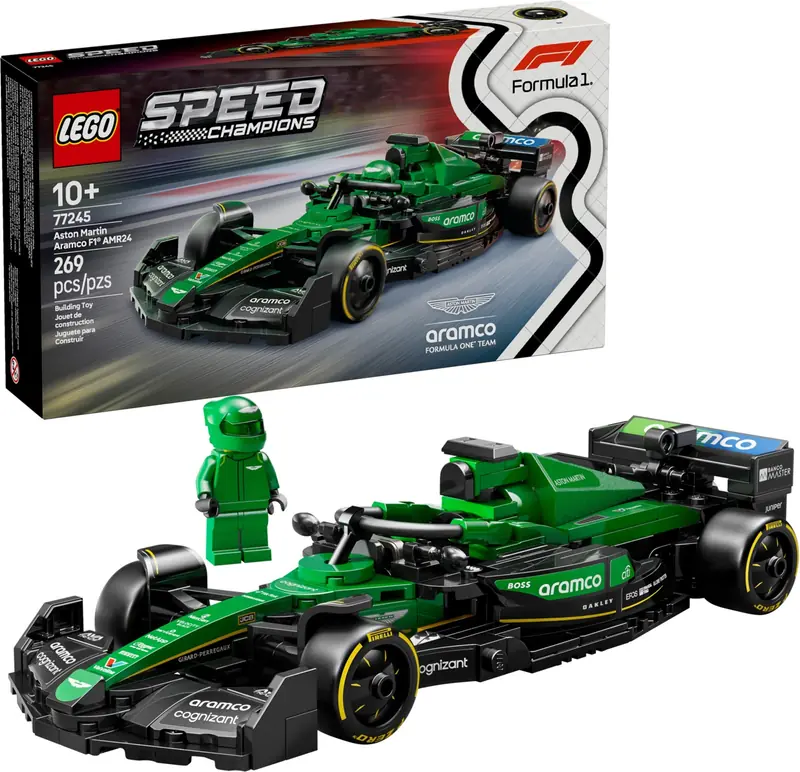 LEGO 77245 Bolid F1 Aston Martin Aramco AMR24 zdjęcie 2