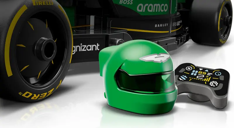 LEGO 77245 Bolid F1 Aston Martin Aramco AMR24 zdjęcie 6