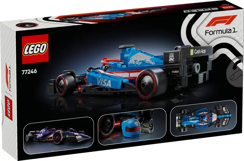 LEGO 77246 Bolid F1 Visa Cash App RB VCARB 01 zdjęcie 2