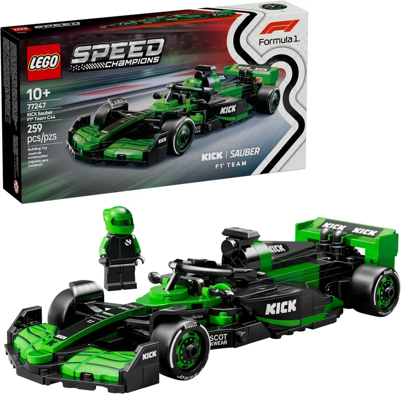 LEGO 77247 Bolid F1 KICK Sauber Team C44 zdjęcie 6