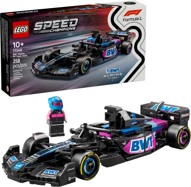LEGO 77248 Bolid F1 BWT Alpine Team A524 zdjęcie 6