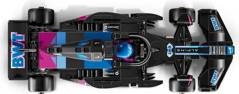 LEGO 77248 Bolid F1 BWT Alpine Team A524 zdjęcie 4