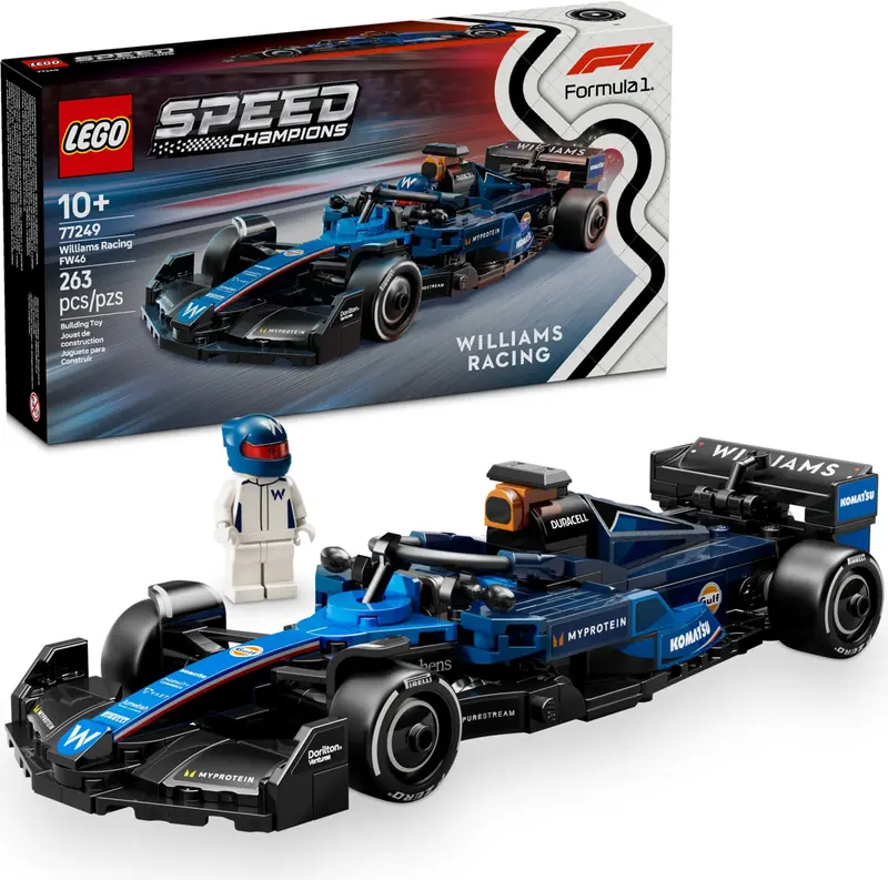 LEGO 77249 Bolid F1 Williams Racing FW46 zdjęcie 6