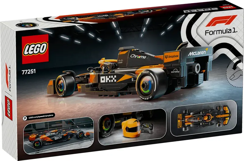LEGO 77251 Bolid F1 McLaren Team MCL38 zdjęcie 2