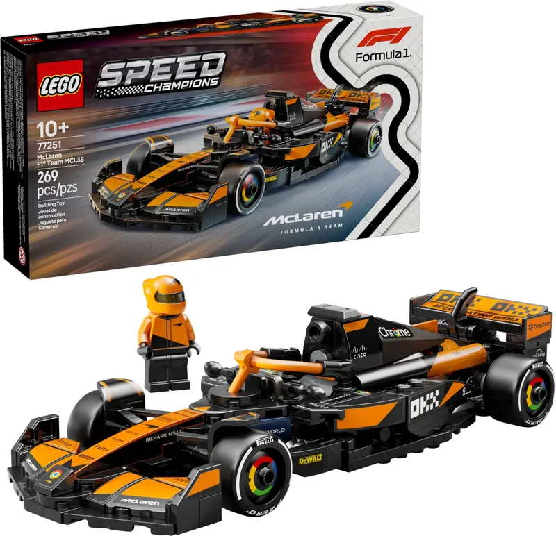 LEGO 77251 Bolid F1 McLaren Team MCL38 zdjęcie 6