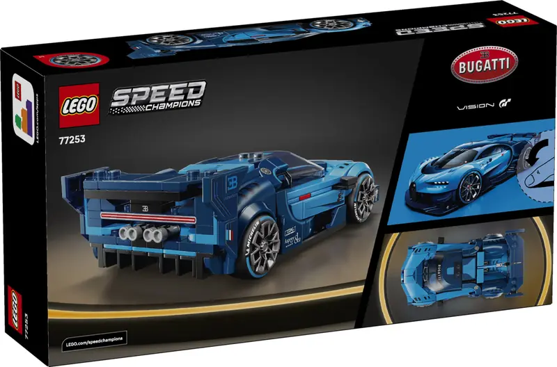 LEGO 77253 Hipersamochód sportowy Bugatti Vision GT zdjęcie 5