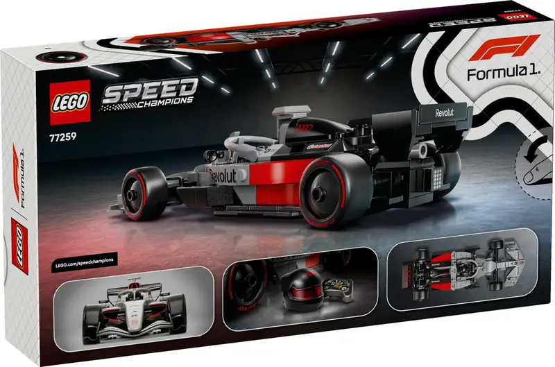 LEGO 77259 Bolid Audi Revolut F1 Team R26 zdjęcie 2