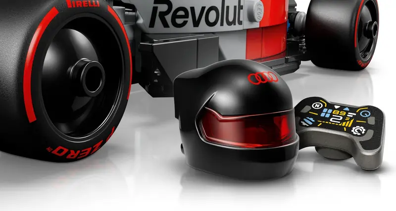 LEGO 77259 Bolid Audi Revolut F1 Team R26 zdjęcie 7