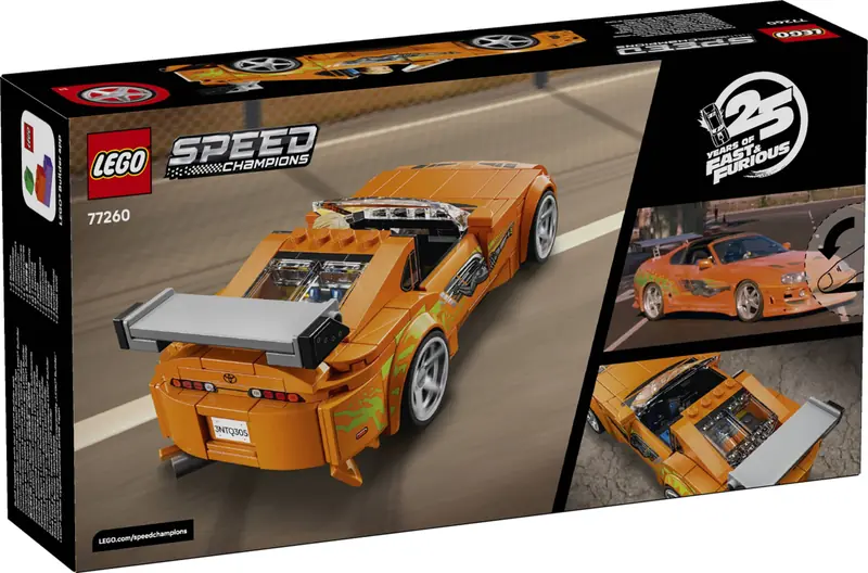 LEGO 77260 Szybcy i wściekli Toyota Supra MK4 zdjęcie 2
