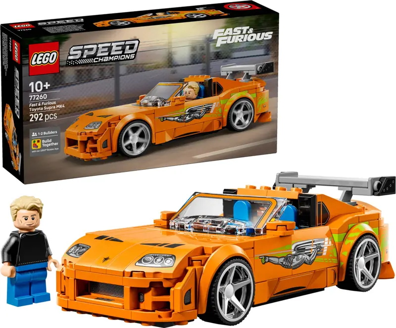 LEGO 77260 Szybcy i wściekli Toyota Supra MK4 zdjęcie 3