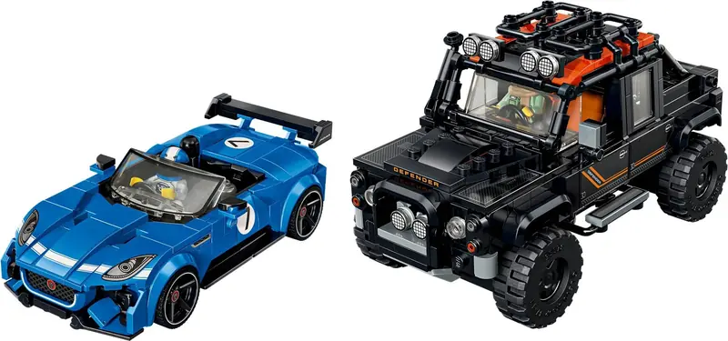 LEGO 77264 Jaguar Project 7 i Land Rover Defender zdjęcie 5