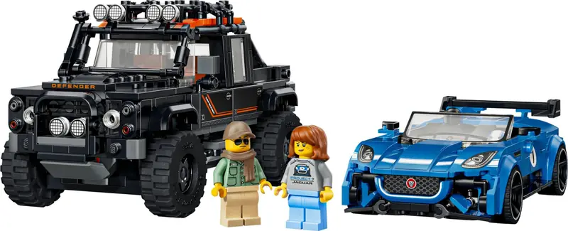 LEGO 77264 Jaguar Project 7 i Land Rover Defender zdjęcie 9
