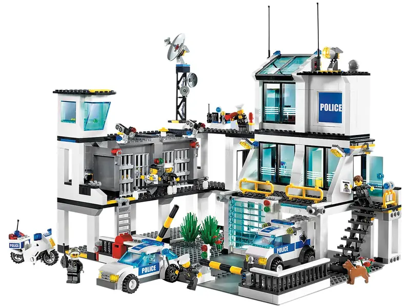 LEGO 7744 Posterunek policji