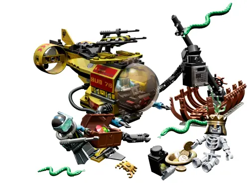 LEGO 7776 Wrak statku