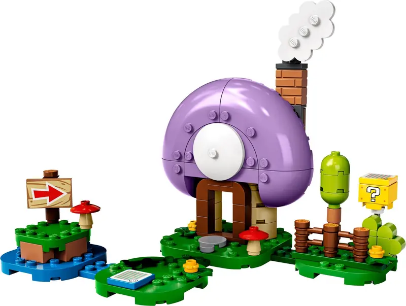 LEGO 77907 Rozbudowa kryjówki Toada - zestaw rozszerzający zdjęcie 2