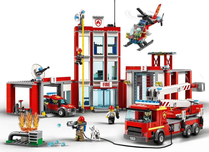 LEGO 77944 Remiza strażacka - kwatera główna zdjęcie 8