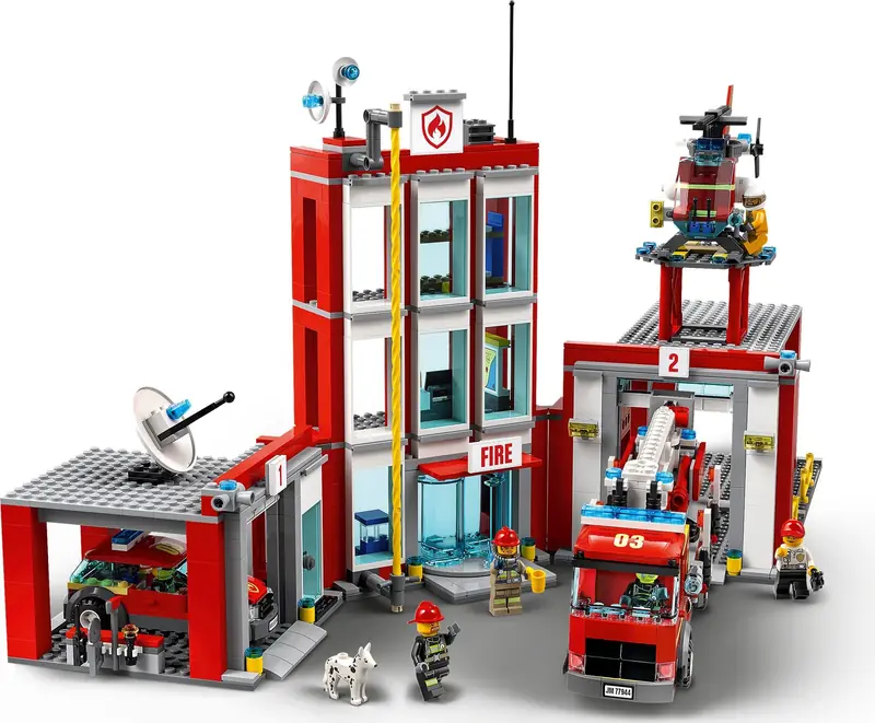 LEGO 77944 Remiza strażacka - kwatera główna zdjęcie 6
