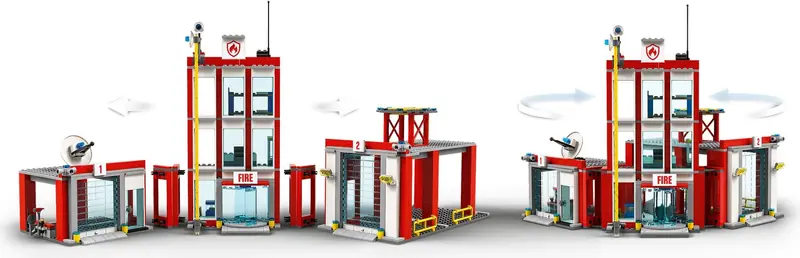LEGO 77944 Remiza strażacka - kwatera główna zdjęcie 3