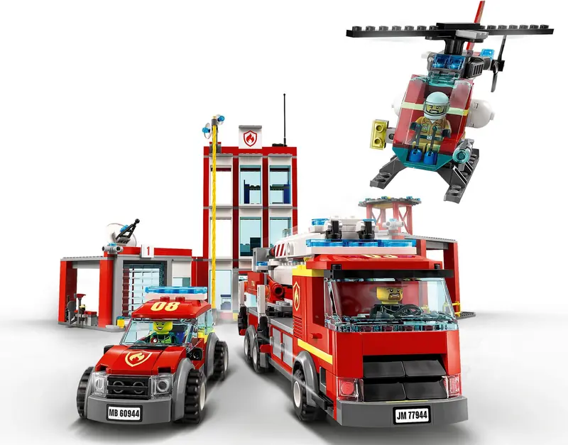LEGO 77944 Remiza strażacka - kwatera główna zdjęcie 4