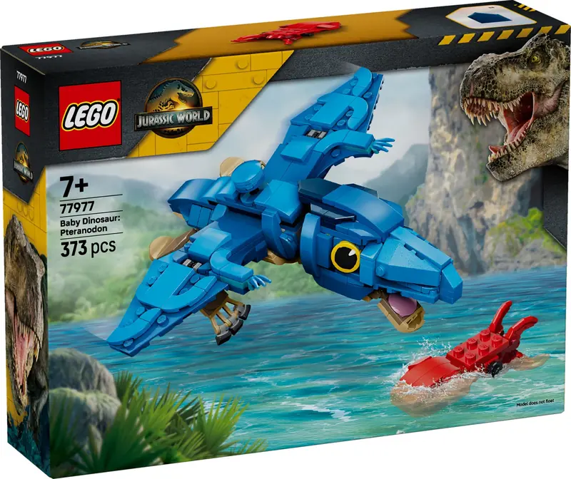 LEGO 77977 Mały dinozaur: Pteranodon zdjęcie 4