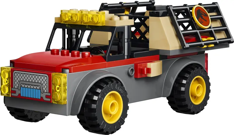 LEGO 77978 Ciężarówka do transportu młodego tyranozaura zdjęcie 5