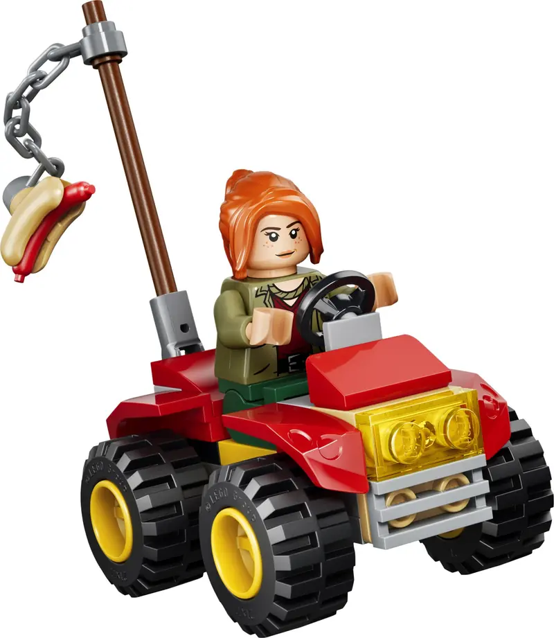 LEGO 77978 Ciężarówka do transportu młodego tyranozaura zdjęcie 9