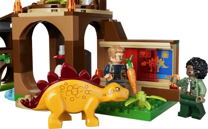 LEGO 77981 Welociraptor, stegozaur i pteranodon – Centrum ratunkowe zdjęcie 3