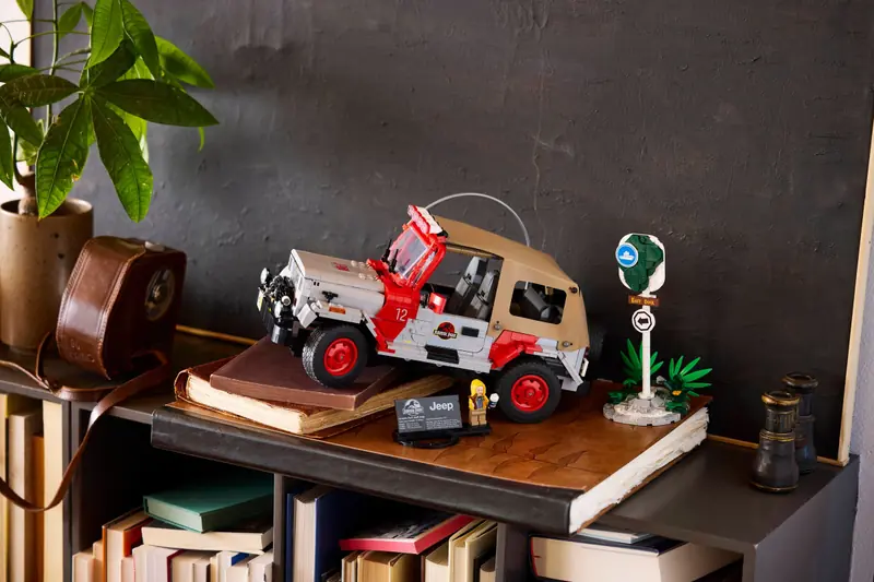 LEGO 77984 Jurassic Park Jeep Wrangler zdjęcie 18