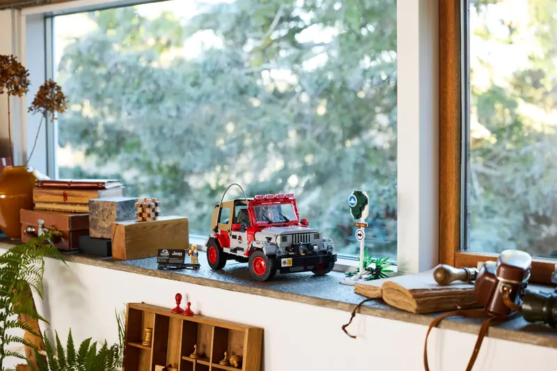 LEGO 77984 Jurassic Park Jeep Wrangler zdjęcie 19