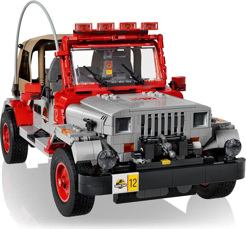 LEGO 77984 Jurassic Park Jeep Wrangler zdjęcie 4