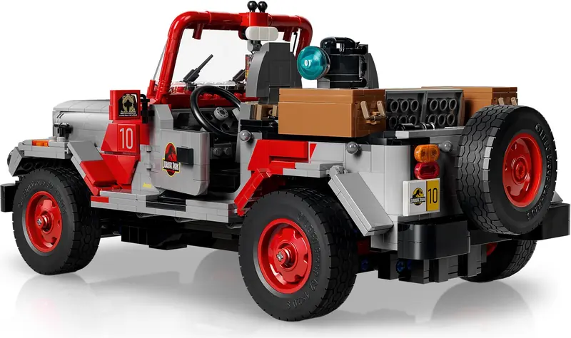 LEGO 77984 Jurassic Park Jeep Wrangler zdjęcie 5