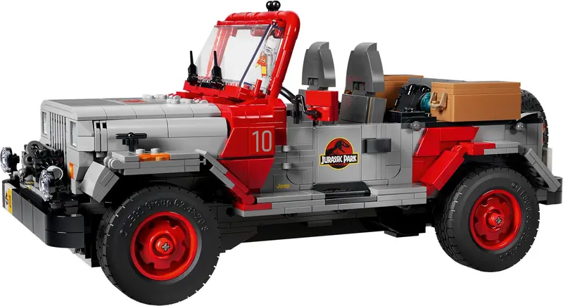 LEGO 77984 Jurassic Park Jeep Wrangler zdjęcie 7
