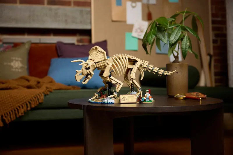 LEGO 77985 Szkielety dinozaurów: triceratops zdjęcie 11
