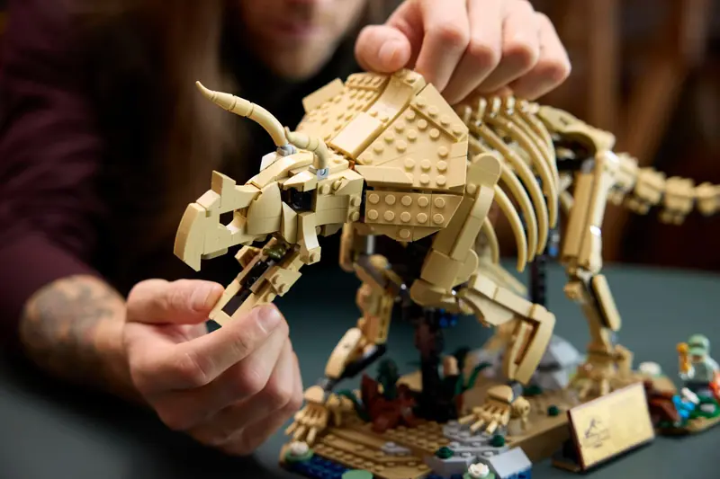 LEGO 77985 Szkielety dinozaurów: triceratops zdjęcie 16