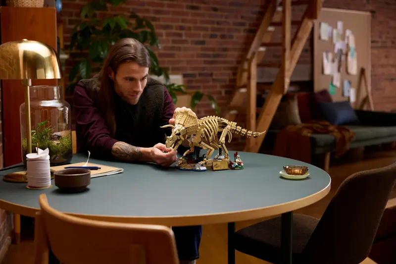 LEGO 77985 Szkielety dinozaurów: triceratops zdjęcie 10