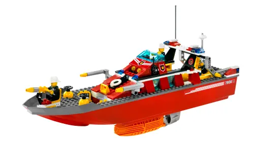 LEGO 7906 Łódź strażacka