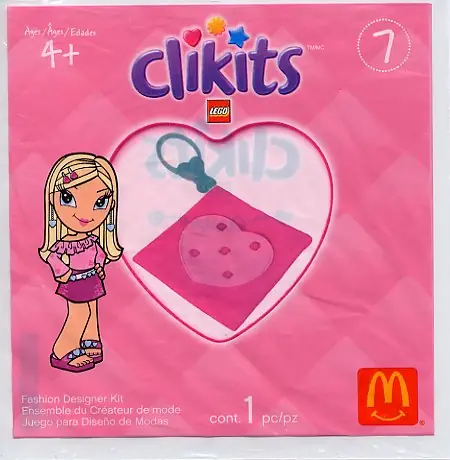 LEGO 7931 Fashion Designer Kit 7: Heart Bag