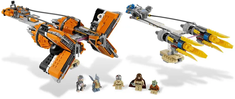 LEGO 7962 Anakin Skywalker and Sebulba’s Podracers™