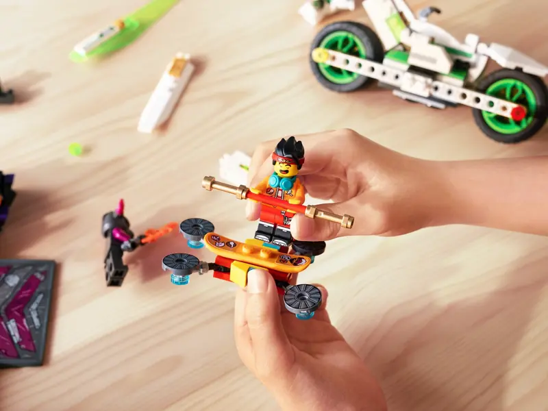 LEGO 80006 Motocykl Biały Smok zdjęcie 24