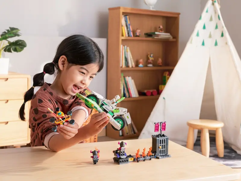 LEGO 80006 Motocykl Biały Smok zdjęcie 25